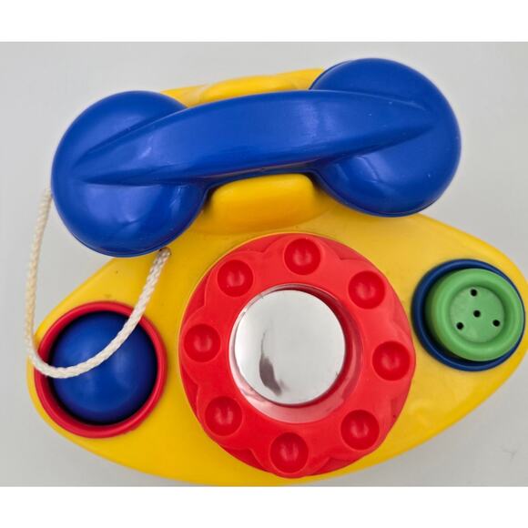 Unbranded Toy Phone with Toy Mirror Makes Sounds Baby Basic Colors Toddler Toy - Picture 5 of 11